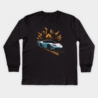 Koenigsegg cc Vintage Car Art Kids Long Sleeve T-Shirt